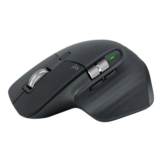 Mouse Sem Fio Logitech Mx Master 3s Bluetooth Grafite 8k Dpi