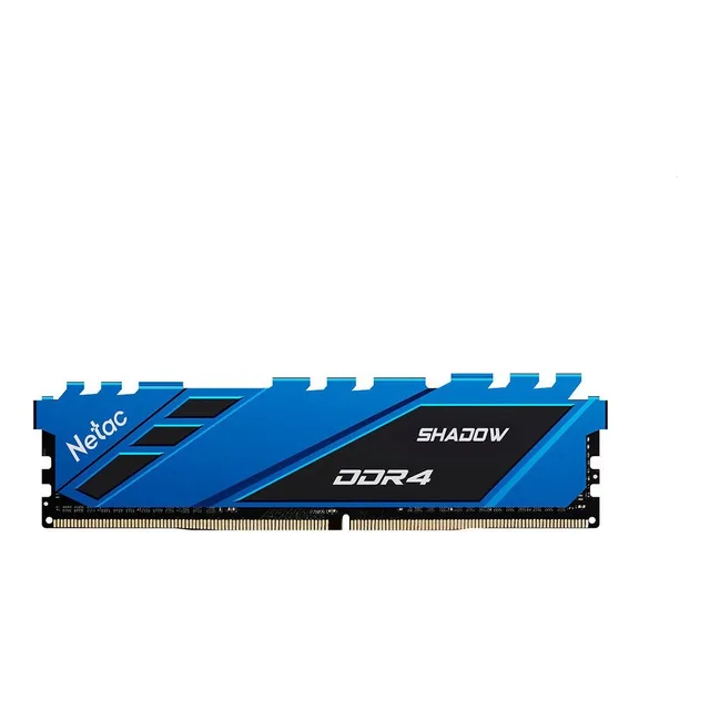 Memoria RAM Shadow gamer color azul 8GB 1 Netac NTSDD4P32SP-08