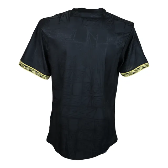 Playera Jersey Seleccion Mexicana Mexico Negra Oro Jugador