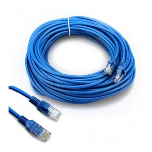 Cable De Red Internet Cat-5 / 12 Metros + Delivery Azul