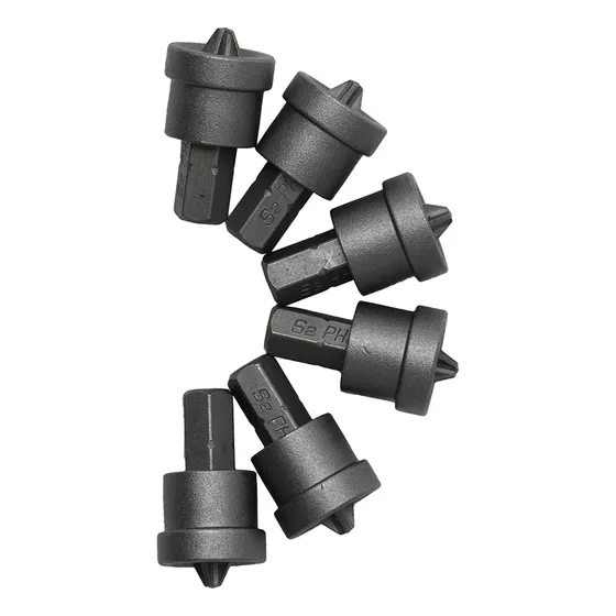 5 Puntas Phillips Ph2 Tope Hiperseco 25 Mm Atornillador