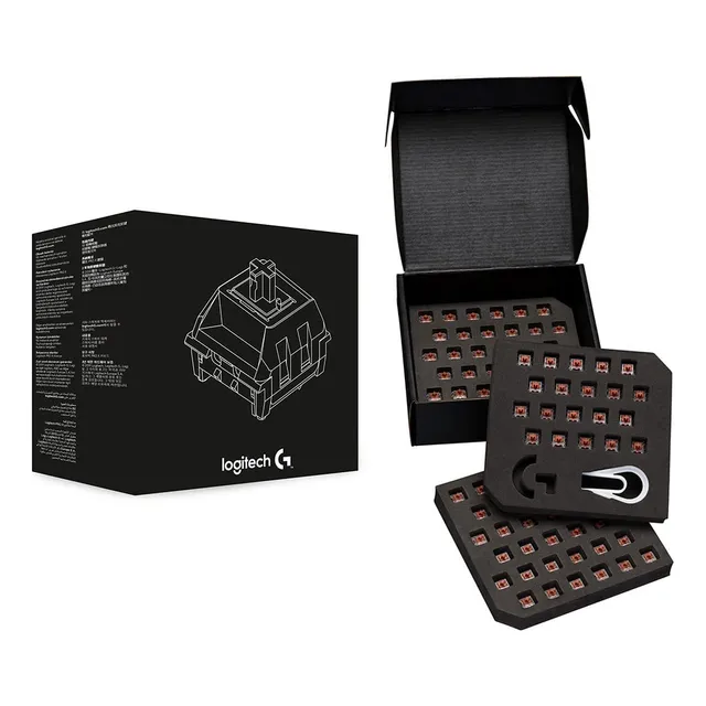 Kit De Conmutadores De Teclado Mecánicos Para Juegos Logitec