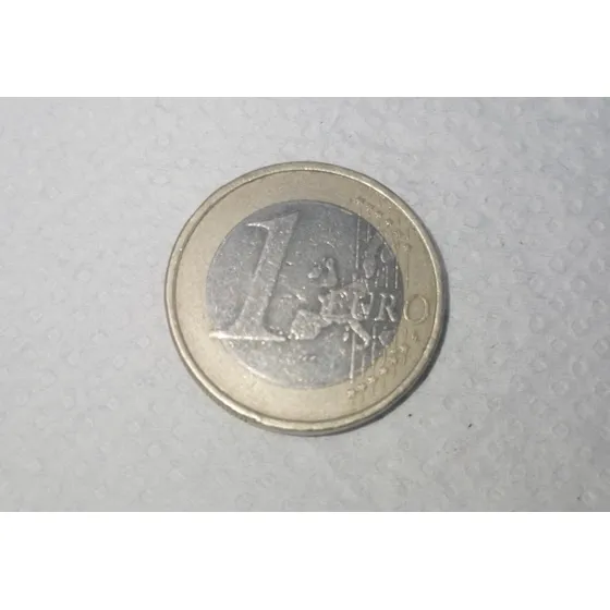 Moeda Antiga   $1 - Euro - 2001 Raridade ( 221 )