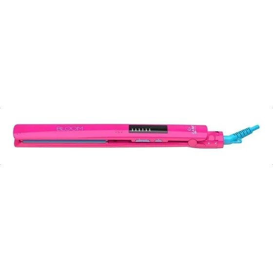 Planchita De Pelo Ga.ma Italy Elegance Bloom Led Color Rosa