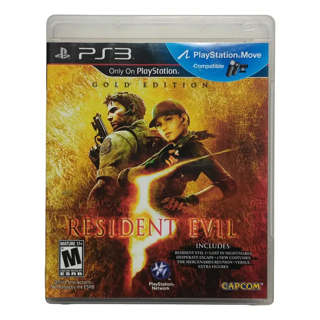 Resident Evil 5 Gold Edition Capcom Ps3 Físico