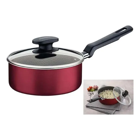 Olla Con Tapa De 20 Cm Antiadherente