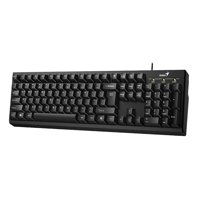 Teclado Genius Smart Kb-100 Usb Qwerty Preto 1.5m