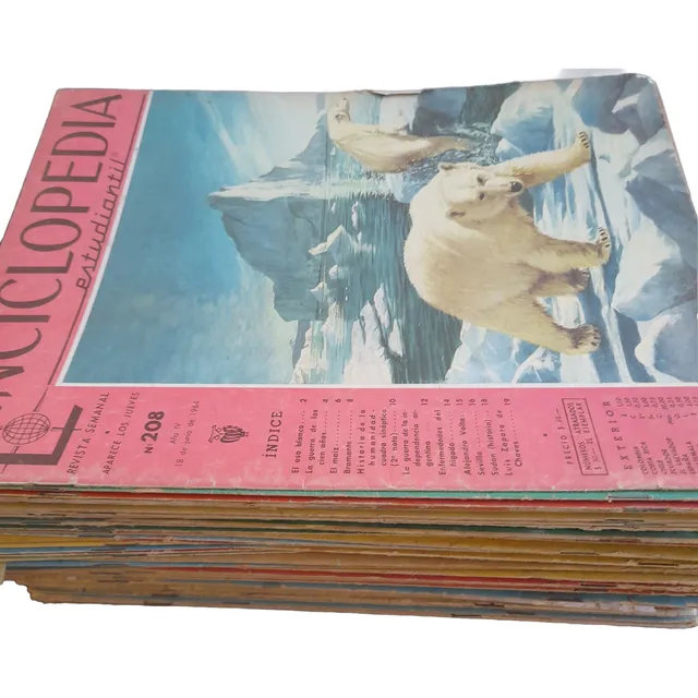 Lote Fasciculos Enciclopedia Estudiantil Codex - 90 Ejs