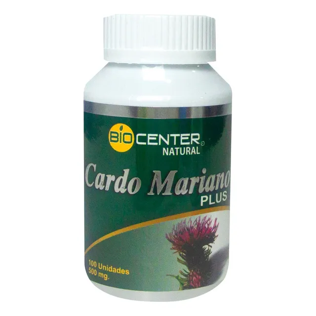 Cardo Mariano Biocenter Natural 500mg 100 Capsulas Blandas