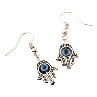 Aretes Mano De Fatima Pendientes Hamsa Proteccion Mal De Ojo Aretes Mano De Fatima Pendientes Hamsa Proteccion Mal De Ojo
