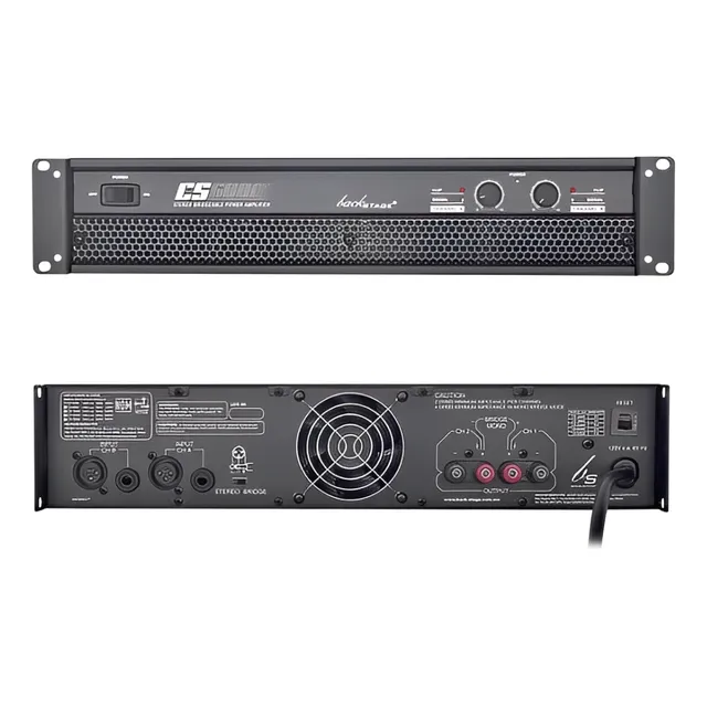 Backstage Amplificador Hasta 550w Cs-6000 2 Canales