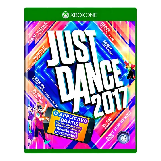 Just Dance 2017 Xbox One Kinect Jogo Original Em Disco