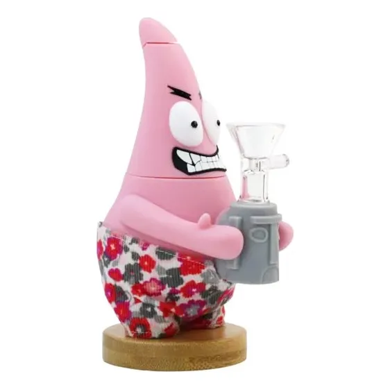 Bong Pipa De Agua En Silicona Patricio