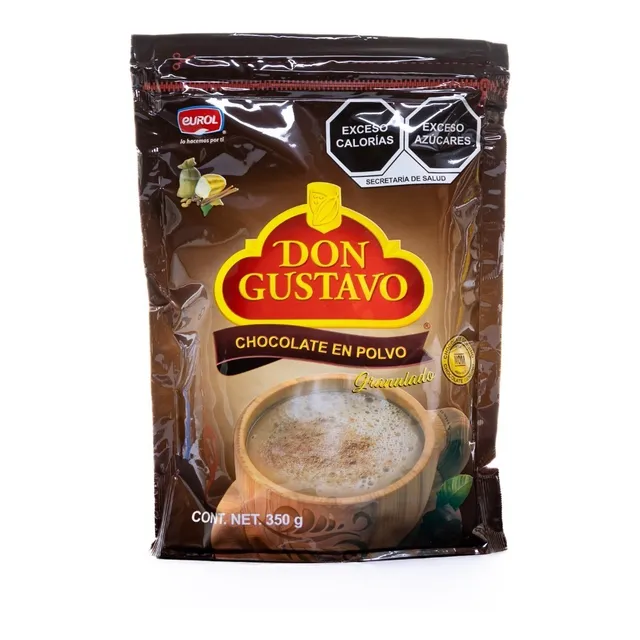 Caja (24) Chocolate Don Gustavo Granulado 350g