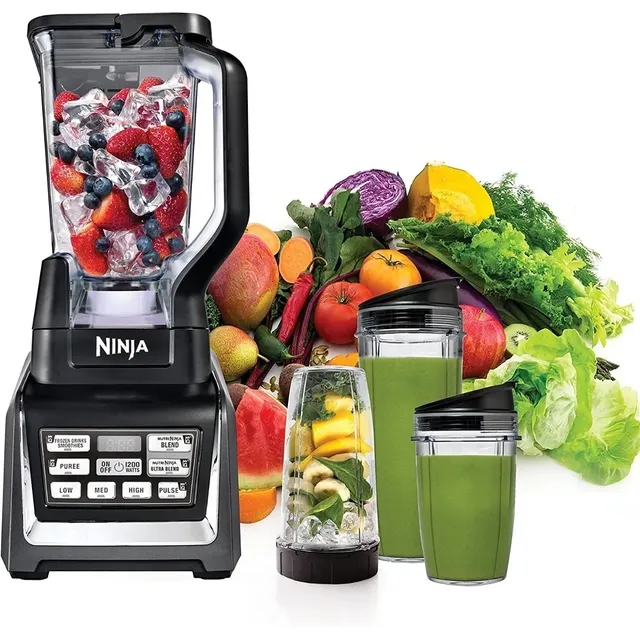 Licuadora Tritura Ninja + Nutri Ninja Duo 1200w 2en1