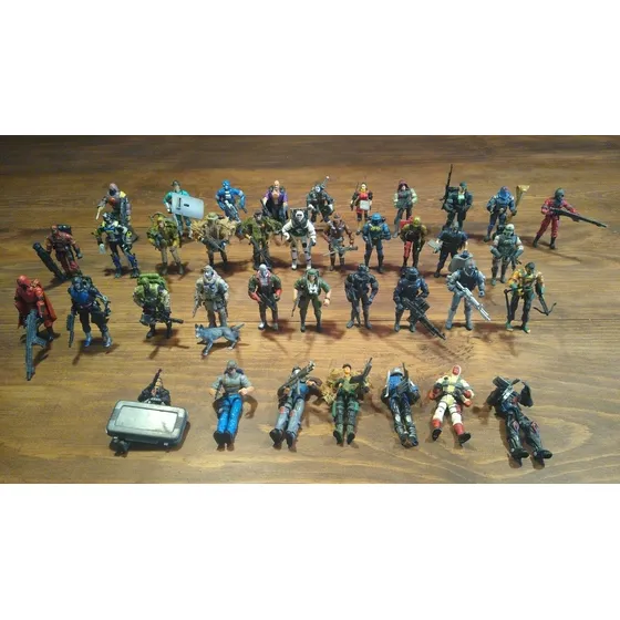 Colección De 38 G.i. Joe De Hace 20 Años Completos Con Todo 