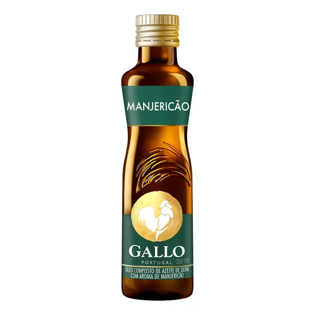Azeite Aromático Manjericão Gallo 250ml