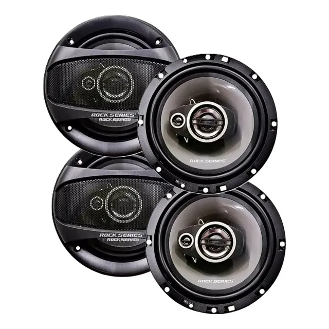 Bocinas 6.5 PuLG 3 Vias Rock Series Rks-653 180w 2pares