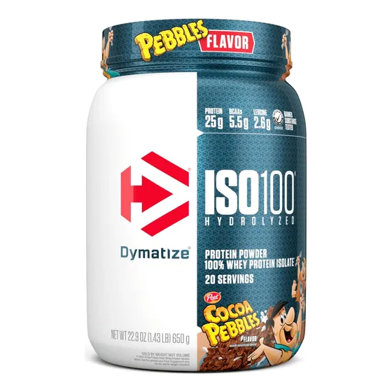 Proteína Hidrolizado Iso 100 Dymatize 20 Servicios