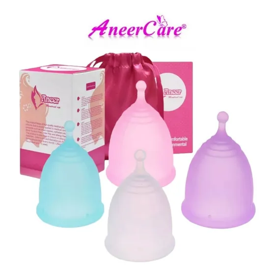 Copa Menstrual Original Con Certificación Fda Talla L Y S