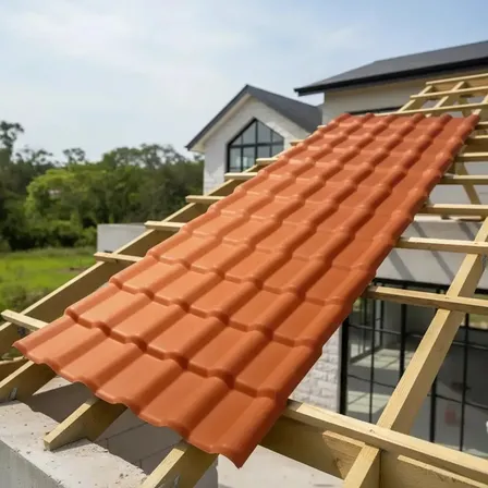 Telha Pvc Plan Precon 2.42x0.88m Terracota