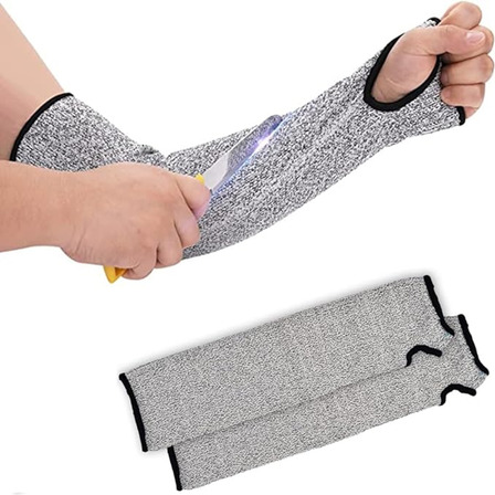 Proteção De Braço Ou Mão Anti-corte Aqui Kit Com 2 Unidades Proteção De Braço Ou Mão Anti-corte Aqui Kit Com 2 Unidades