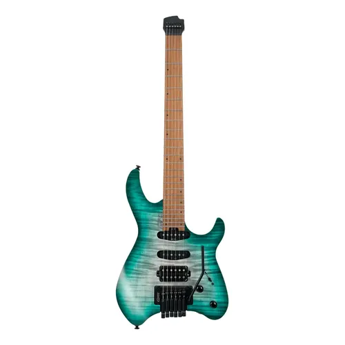 Guitarra 7 Cordas Cort KX507MS PM Captadores Fishman Fluence Ebony