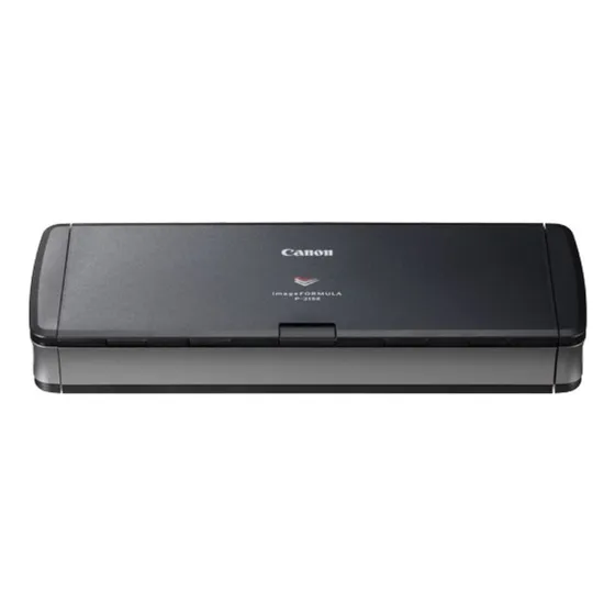 Scanner portátil Canon Imageformula P-215ii Adf Black