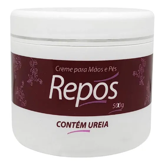 Hidratante Para Pés E Mãos Com Rachaduras Repos - Ureia 500g
