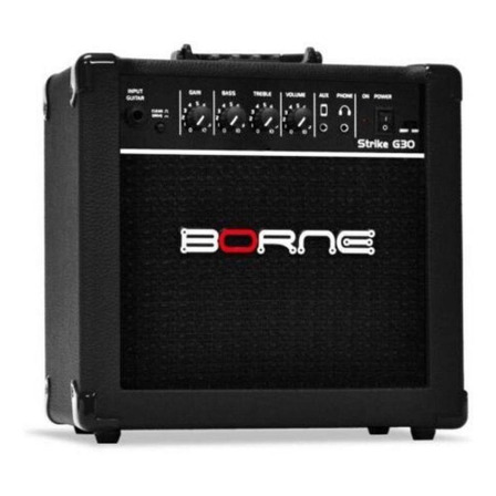 Amplificador Borne Strike G30 para guitarra de 15W cor preto 110V/220V