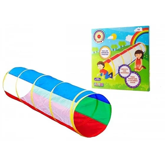 Tunel Para Niños 180cm Ideal Casita De Juegos