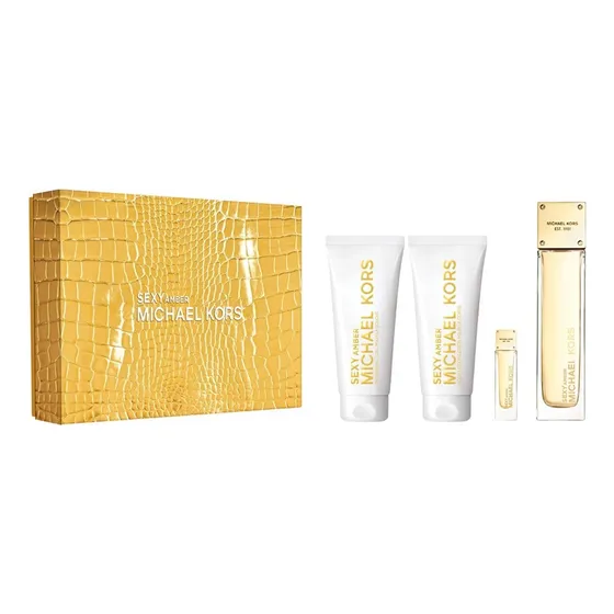 Perfume Sexy Amber 100 Ml Michael Kors Bodylotion & Showergel Mini