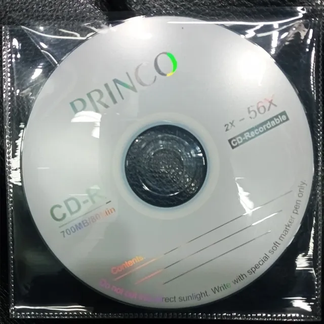 Sobres Plásticos Transparente Para Disco Cd Dvd X 100u $3