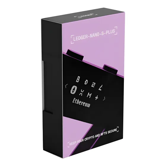 Carteira Digital De Criptomoedas Ledger Nano S Plus Preta Preto