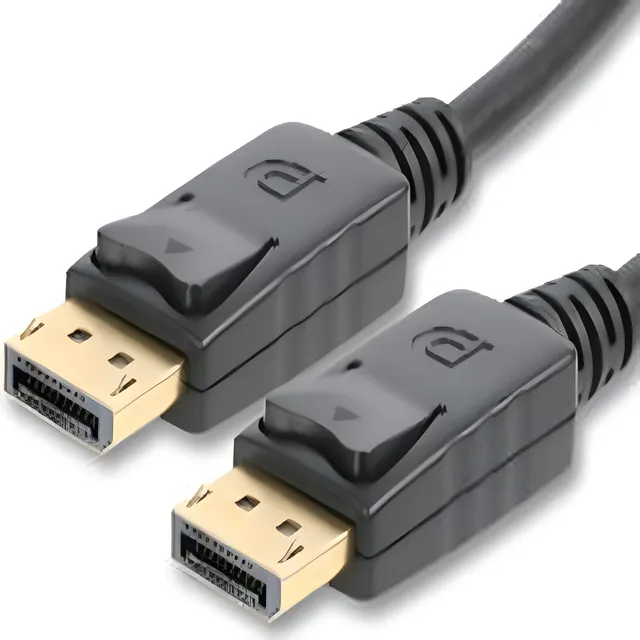 Cable Display Port 1,8 Metros, Negro. Boleta/factura