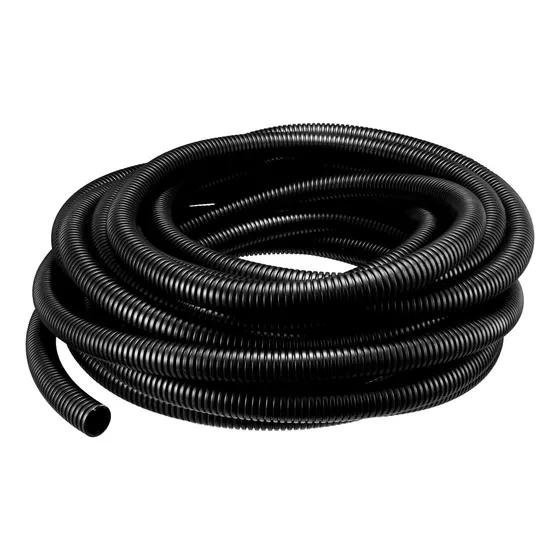 Tubería Corrugada 25mm Negro Libre De Halógenos (25 Metros)