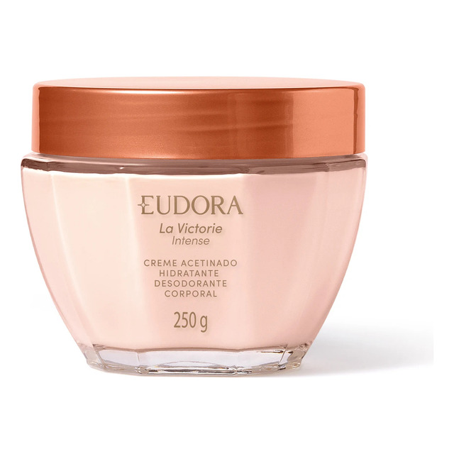Creme Acetinado Hidratante La Victorie Intense Eudora 250g Creme Acetinado Hidratante La Victorie Intense Eudora 250g