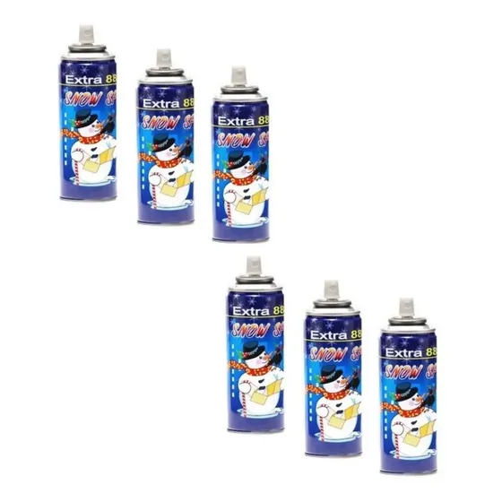 Nieve Spray, Nieve Artificial Cotillón. Navidad Fiestas