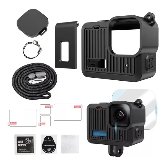 8 En 1 Protectora Y Micas Para Gopro Hero4k Gopro Accesorios