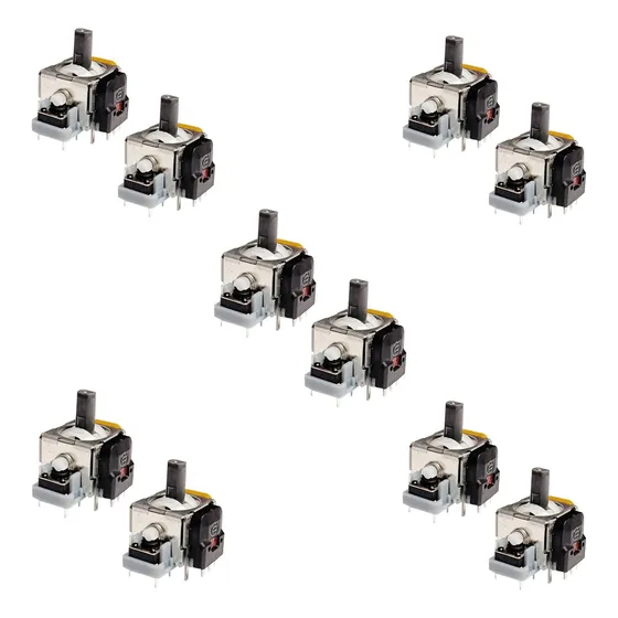 Kit 10 Analógicos Hall Effect Para Controle Xbox Series One 