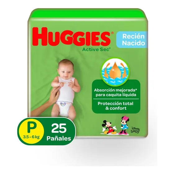 Huggies Etapa 1 Active Sec X25