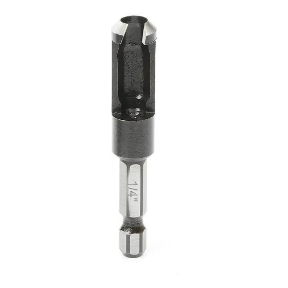 Mecha Para Tarugo Cilíndrico De 1/4  Pulgadas Eurotools
