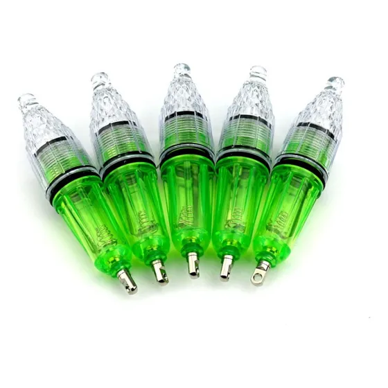 Luminoso De Fundo 12cm Pesca Noturna De Espadas Alto Mar Cor Verde