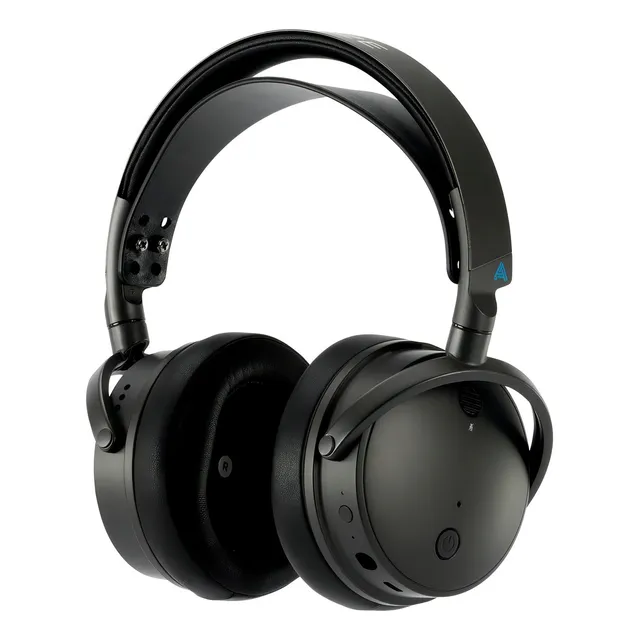 Auriculares gamer inalámbricos Audeze Gamer Maxwell 208-MW-1120-01 negro con luz LED