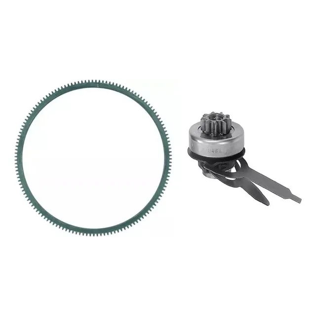Kit Corona + Impulsor De Arranque Indiel P/ Renault 12