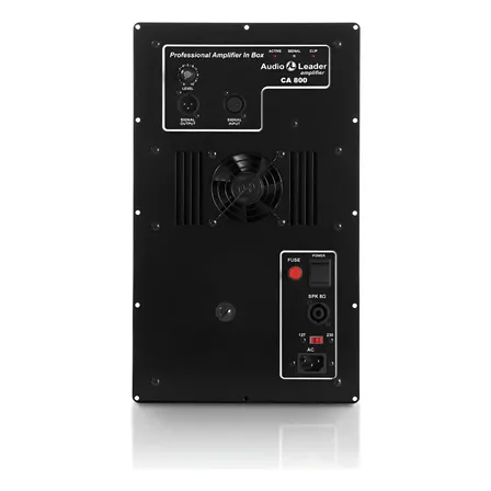 Painel Amplificador Ativo Profissional Ca 800w Rms 4 Ohms Preto 800 W 127/220v
