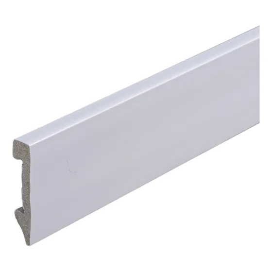 Guardaescoba Zocalo Blanco Hdp Minimal 10cm Eps