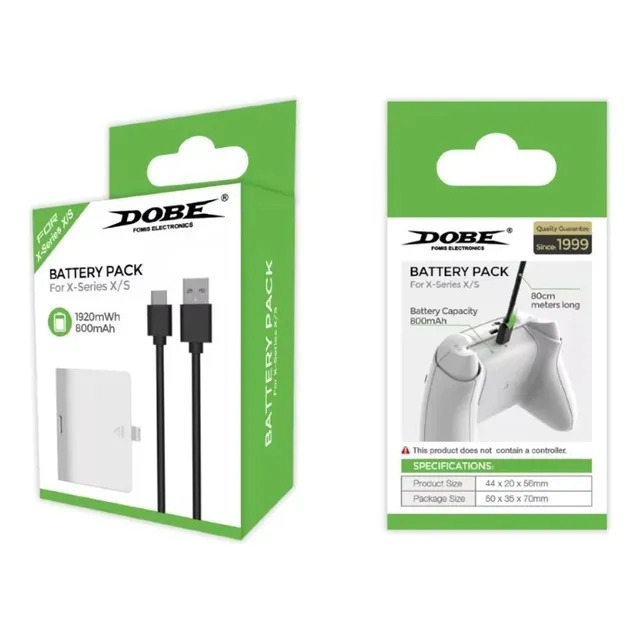 Batería Control Xbox One/xbox Series Cargador De Mando
