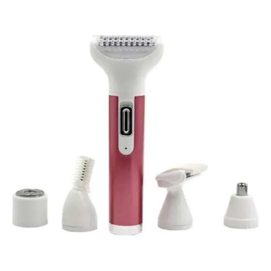 Depiladora Manual Electrica 5/1 Recargable Corporal Facial