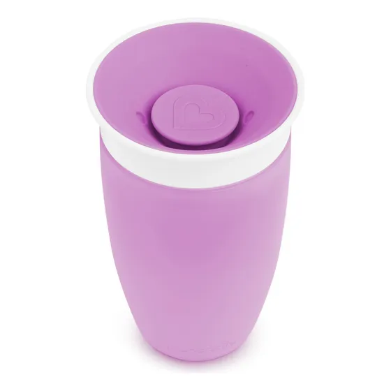 Vaso Entrenador Bebe Munchkin Miracle Cup 360° 10 Oz Morado